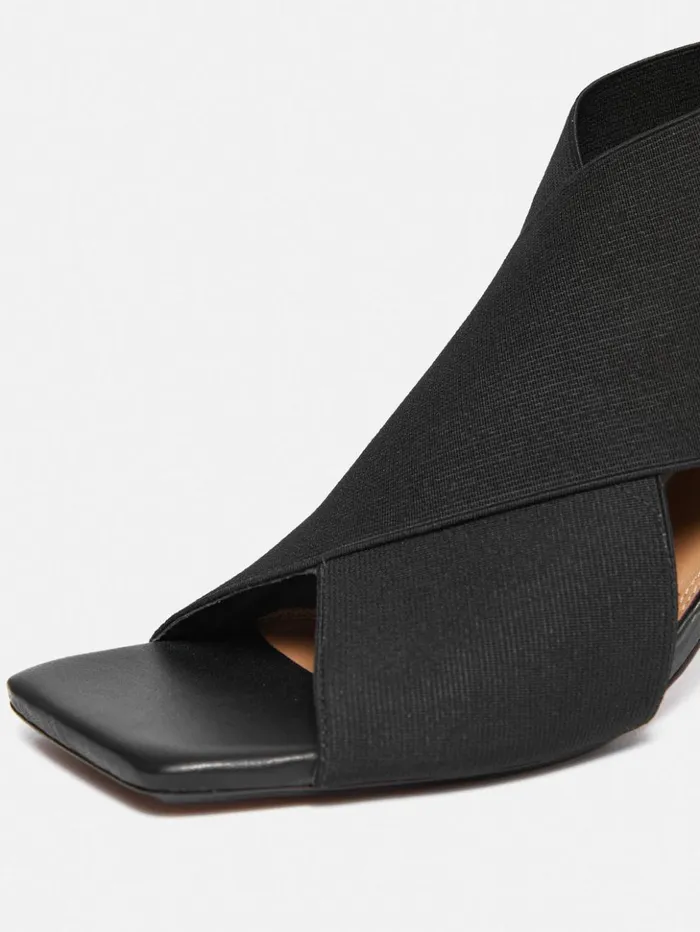 Jigsaw Daisy Heeled Sandal Black Women Heels