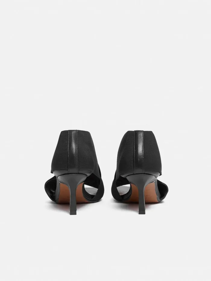 Jigsaw Daisy Heeled Sandal Black Women Heels