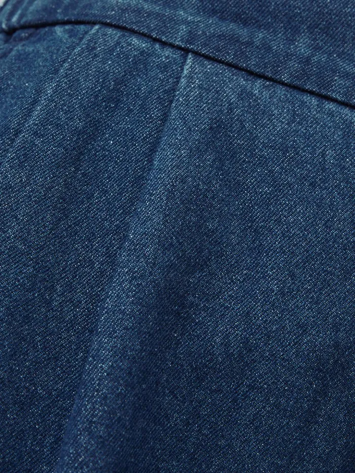 Jigsaw Denim Relaxed Trouser Indigo Women Trousers