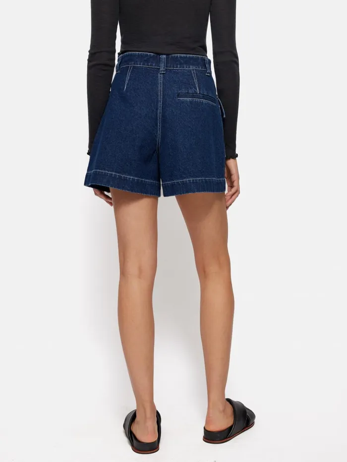 Jigsaw Denim Tailored Short Indigo Women Shorts