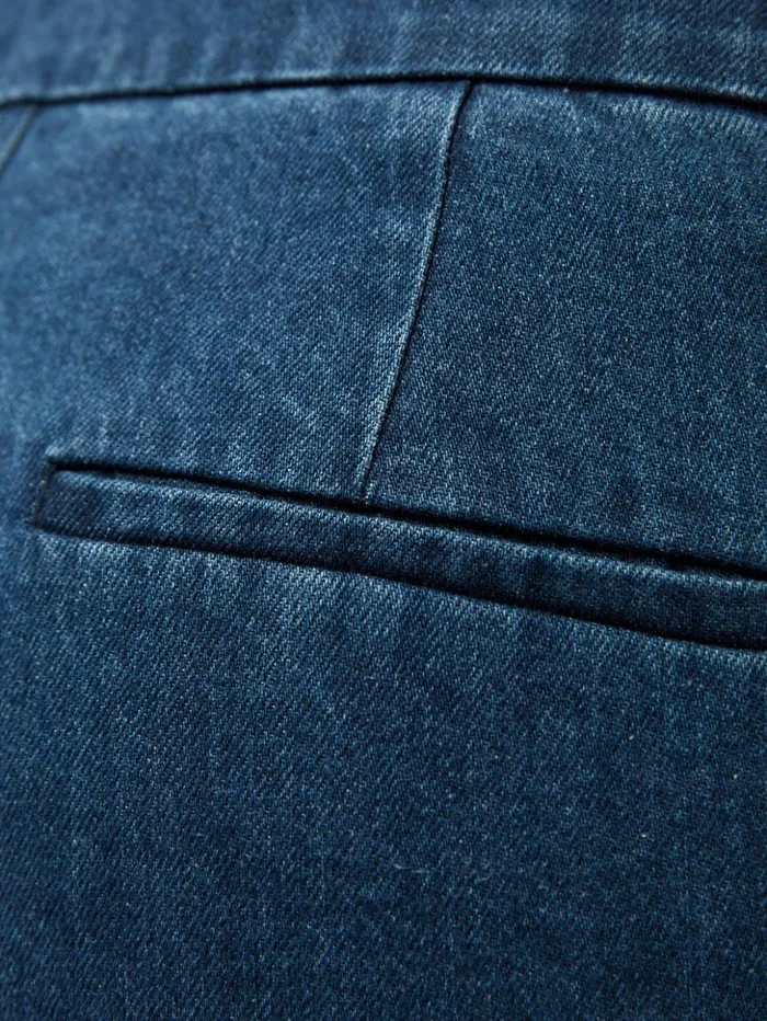 Jigsaw Denim Tailored Trouser Indigo Women Trousers