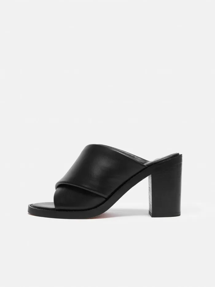 Jigsaw Duvile Padded Heel Sandal Black Women Sandals