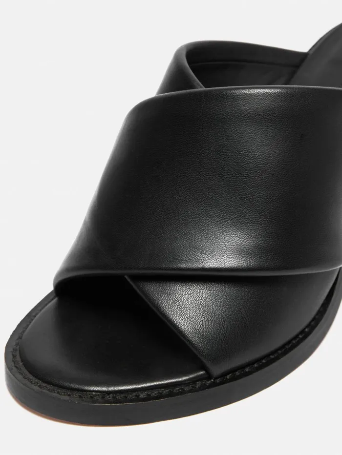 Jigsaw Duvile Padded Heel Sandal Black Women Sandals