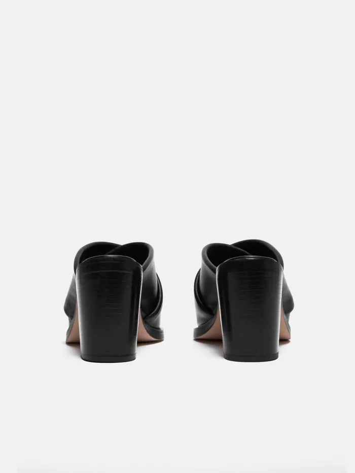Jigsaw Duvile Padded Heel Sandal Black Women Sandals