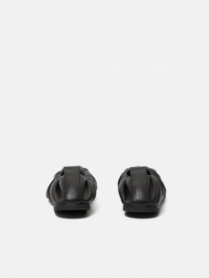 Jigsaw Elasticated Ballerina Black Women Flats