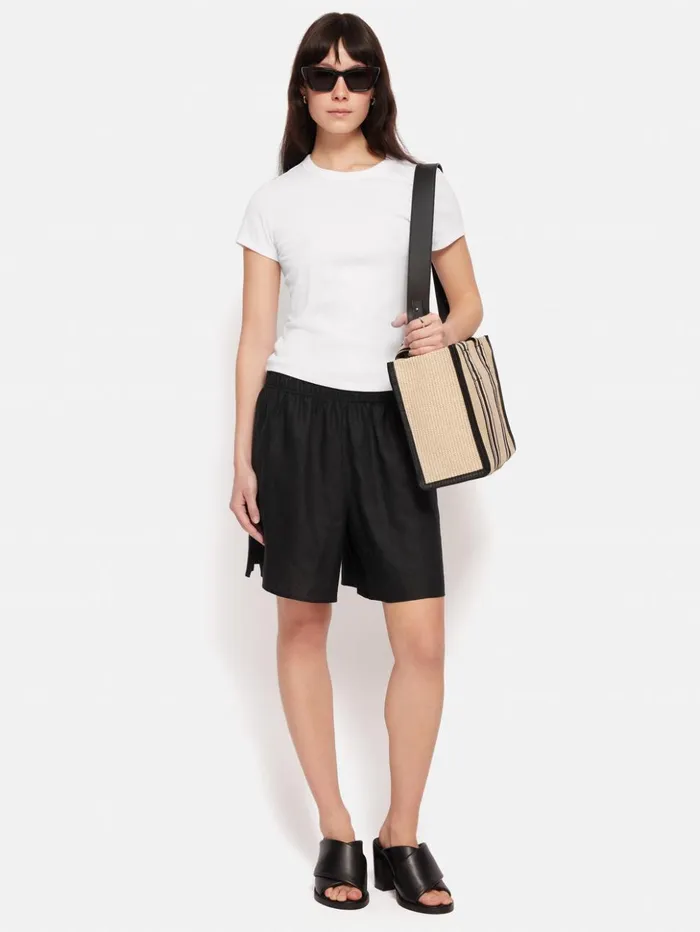 Jigsaw Fine Cotton Tee White Women Shirts and Tops