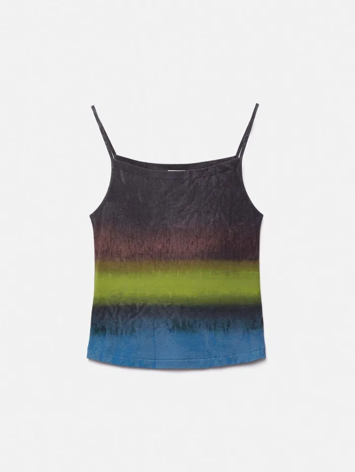 Jigsaw Glazed Abstract Jersey Top Brown Women Coords