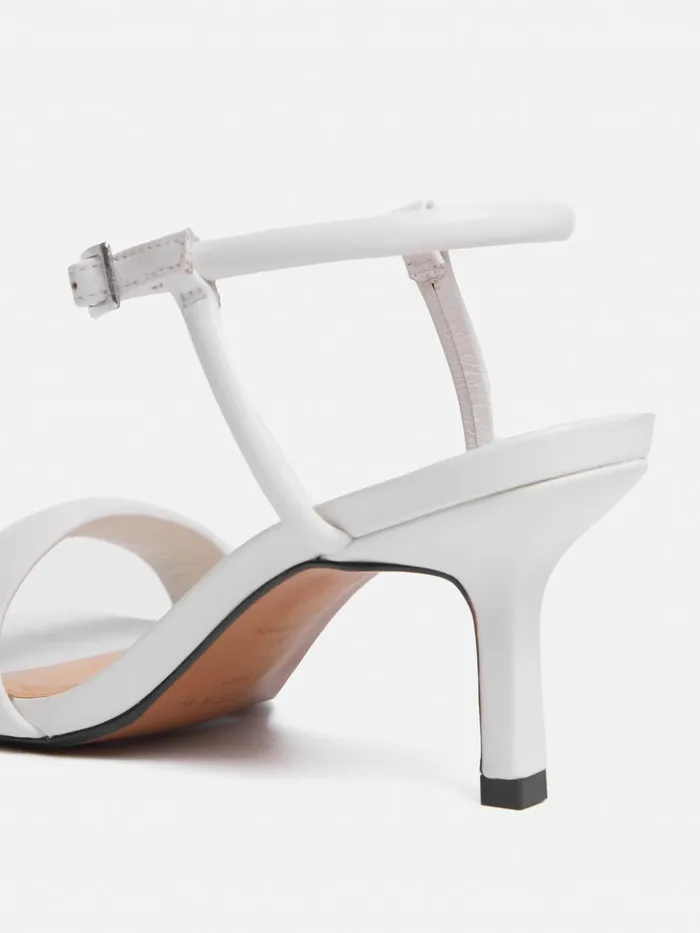 Jigsaw Iris Heel White Women Heels