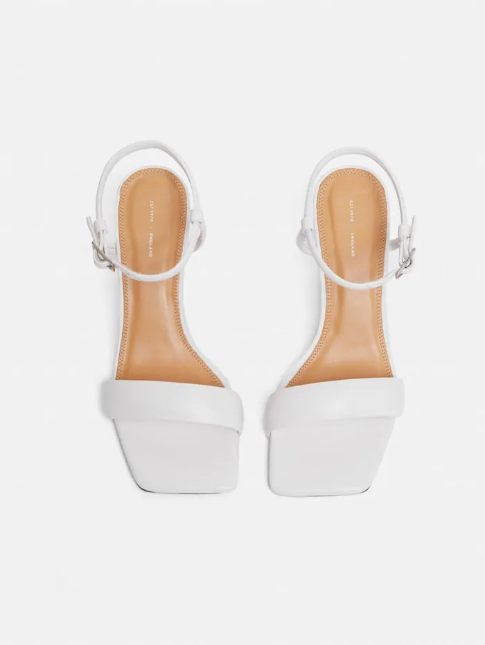 Jigsaw Iris Heel White Women Heels