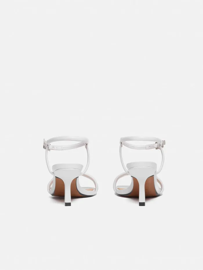Jigsaw Iris Heel White Women Heels