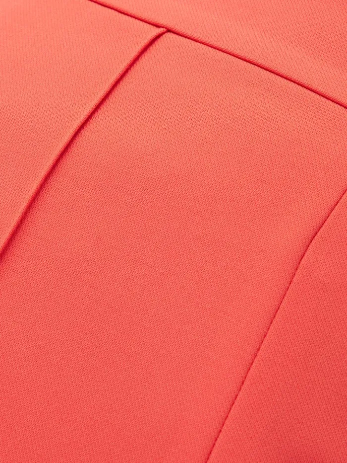 Jigsaw Italian Modern Crepe Sailor Trouser Coral Women Trousers