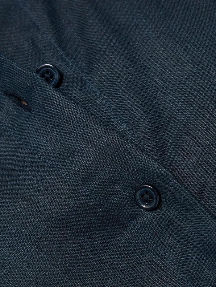 Jigsaw Linen Casual Shirt Navy Women Shirts and Tops