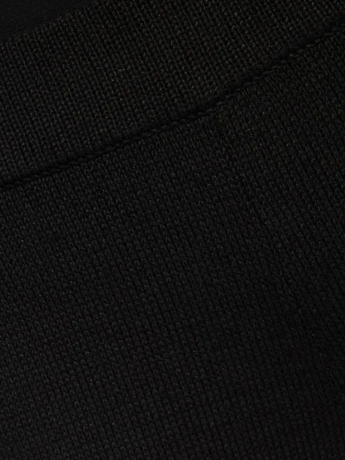 Jigsaw Linen Cotton Knitted Trouser Black Women Trousers