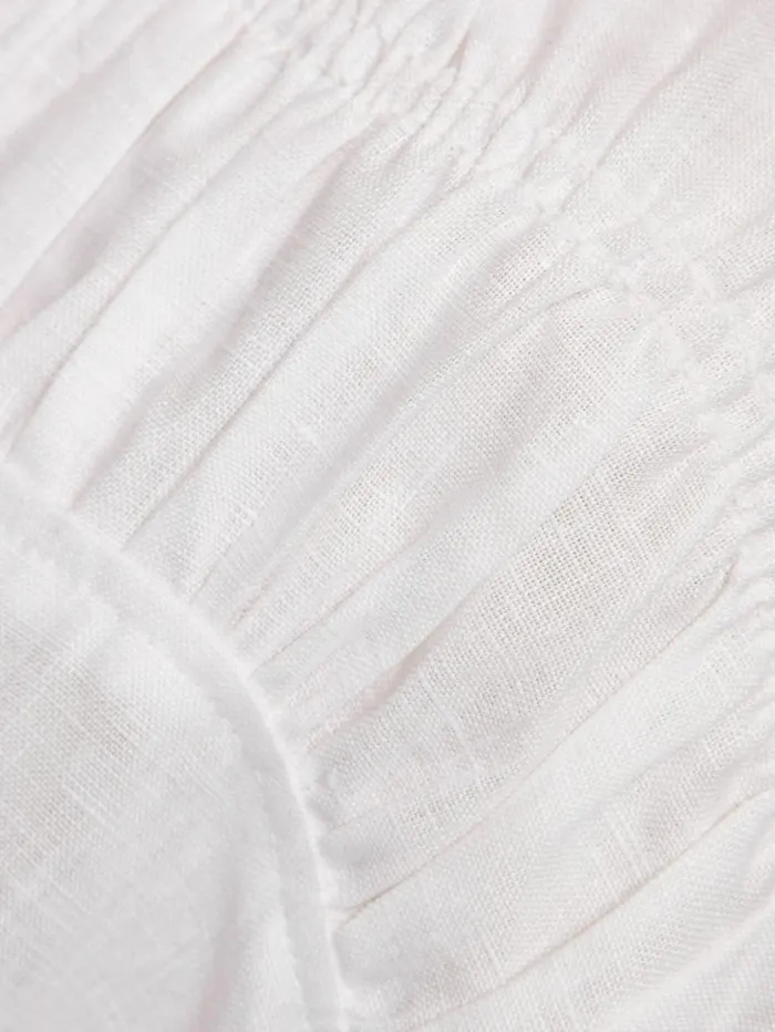 Jigsaw Linen Kaftan Dress White Women Dresses and Jumpsuits