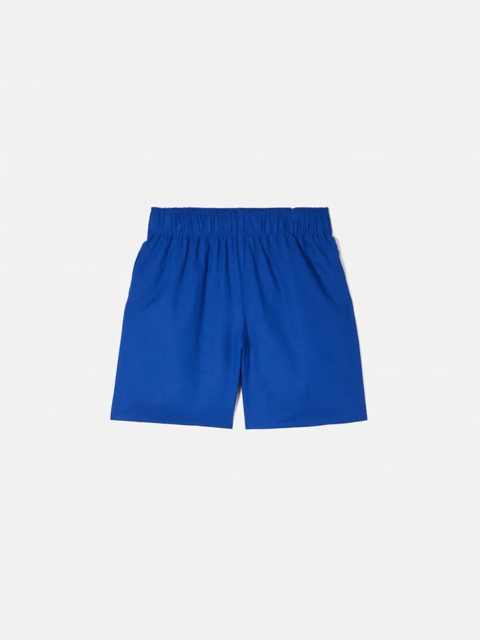 Jigsaw Linen Short Blue Women Coords