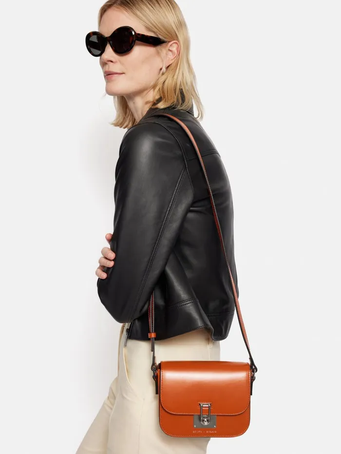 Jigsaw Meret Crossbody Orange Women Bags