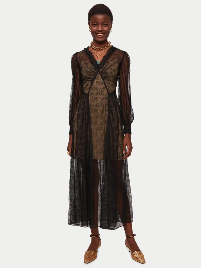 Jigsaw Modal Slip Dress Coffee Women Dresses and Jumpsuits