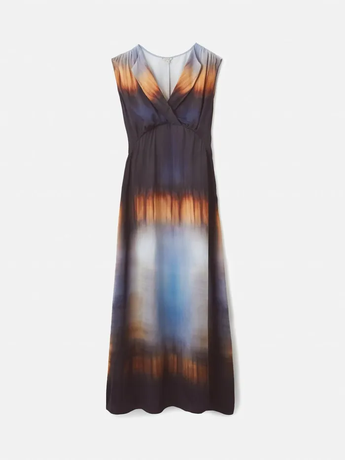 Jigsaw Modern Tie Dye Dress Multi Women Dresses and Jumpsuits