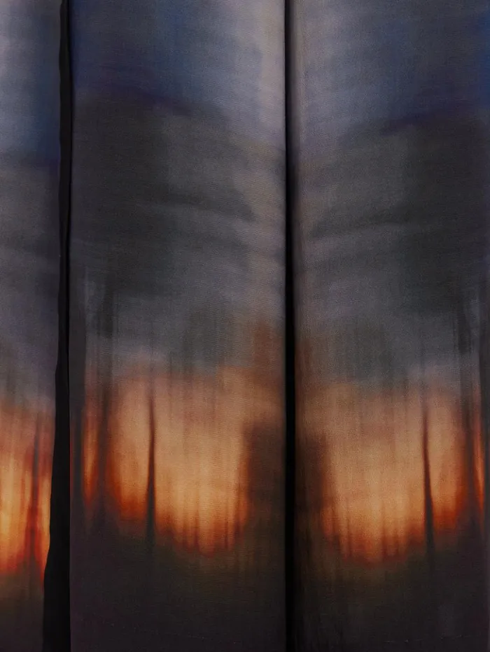 Jigsaw Modern Tie Dye Palazzo Multi Women Trousers