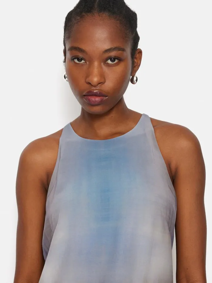 Jigsaw Modern Tie Dye Tank Multi Women Shirts and Tops