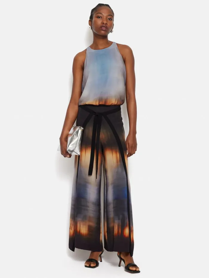 Jigsaw Modern Tie Dye Tank Multi Women Shirts and Tops