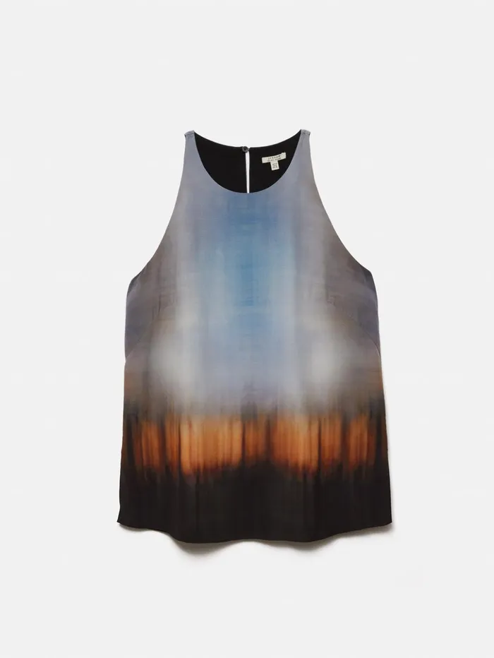 Jigsaw Modern Tie Dye Tank Multi Women Shirts and Tops