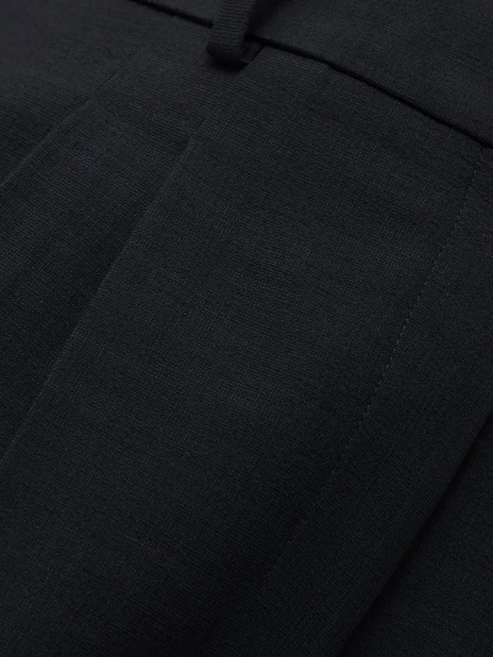 Jigsaw Nik Crosshatch Trouser Navy Women Trousers