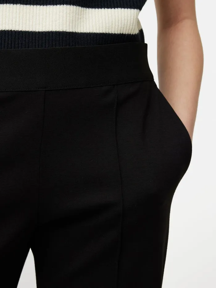 Jigsaw Ponte Jersey Trouser Black Women Trousers