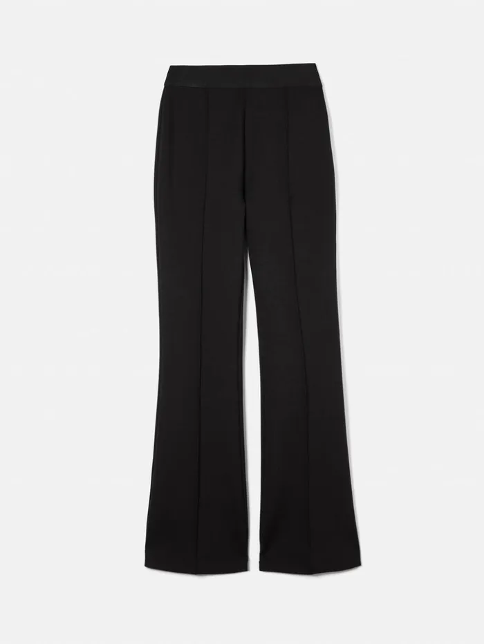 Jigsaw Ponte Kickflare Trouser Black Women Trousers
