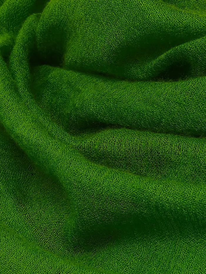 Jigsaw Pure Cashmere Gauze Scarf Green Women Ponchos and Scarves