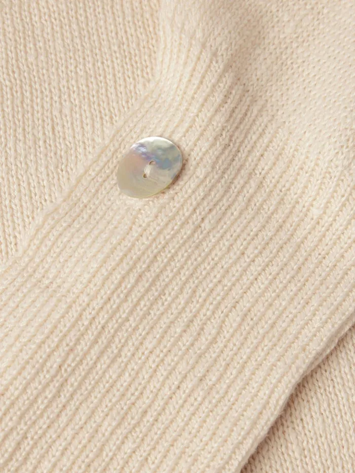 Jigsaw Pure Linen Poncho Sweater Ivory Women Ponchos and Scarves