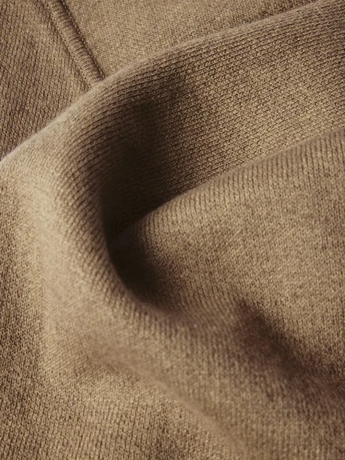 Jigsaw Reversible Cotton Blend Poncho Camel Women Knitwear and Cashmere