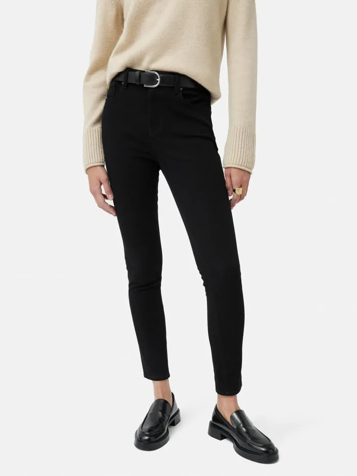Jigsaw Richmond Skinny Jean Black Women Denim
