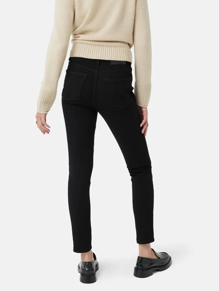 Jigsaw Richmond Skinny Jean Black Women Denim