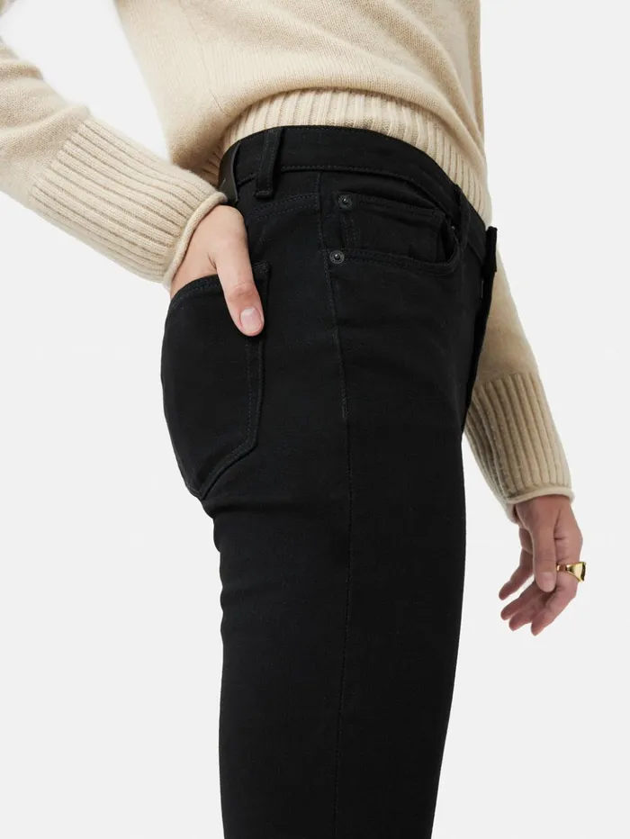 Jigsaw Richmond Skinny Jean Black Women Denim
