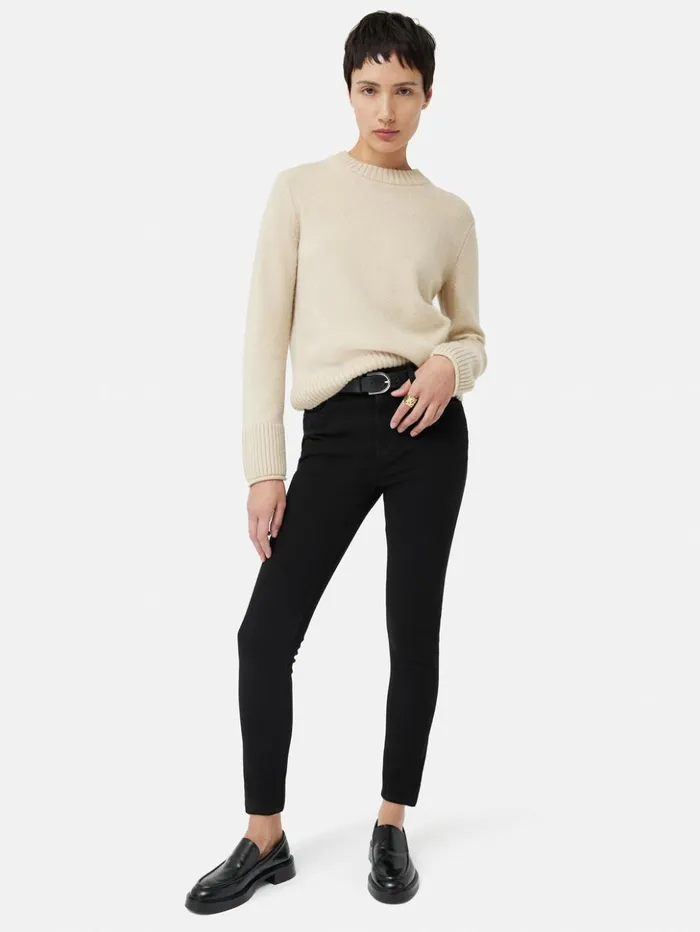 Jigsaw Richmond Skinny Jean Black Women Trousers