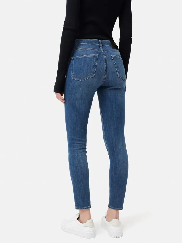 Jigsaw Richmond Skinny Jean Vintage Mid Blue Women Denim