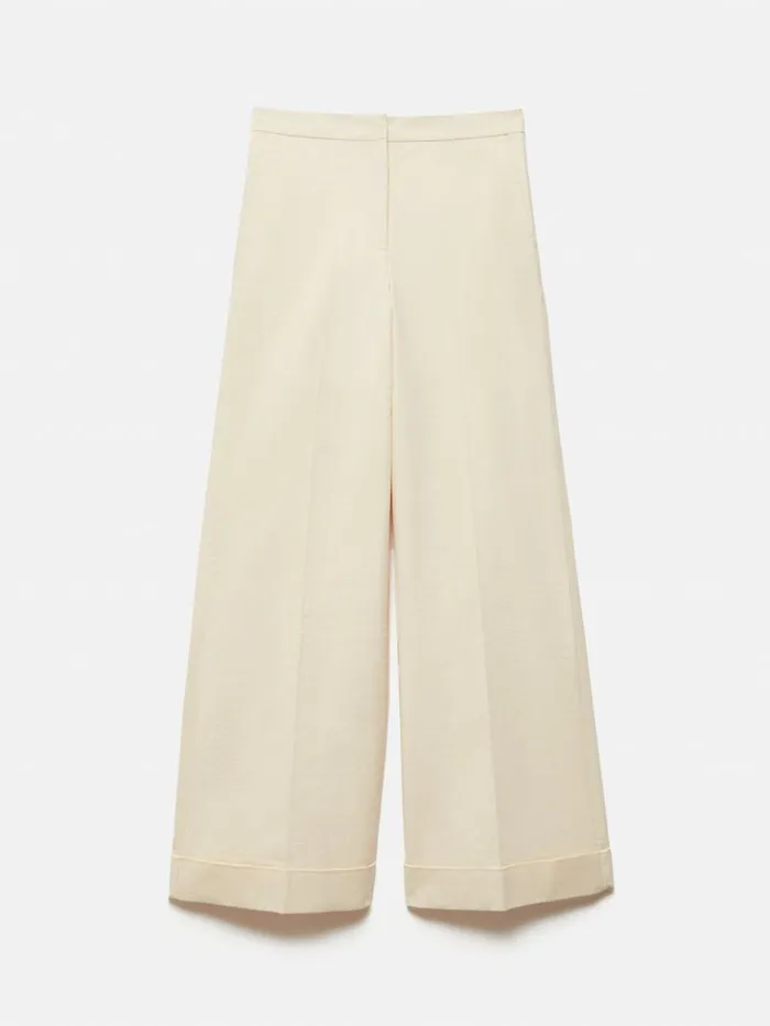 Jigsaw Roksanda Straight Leg Trouser Cream Women Trousers