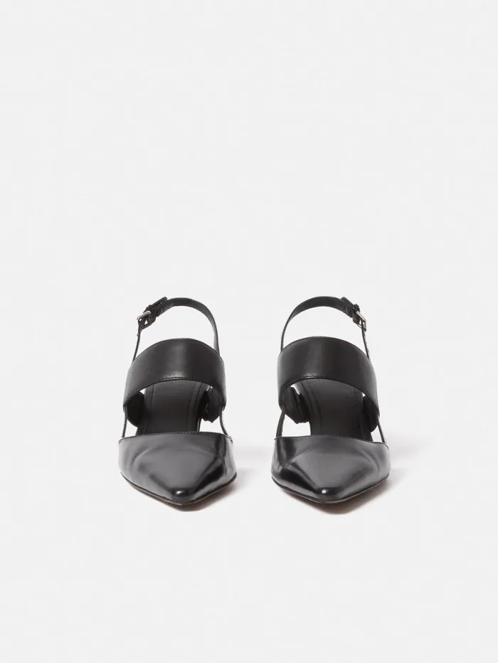 Jigsaw Russo Kitten Heel Black Women Heels