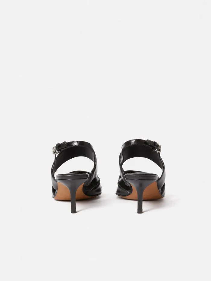 Jigsaw Russo Kitten Heel Black Women Heels