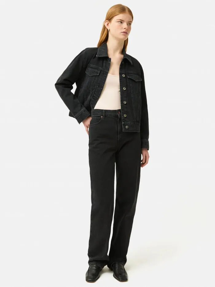 Jigsaw Scoop Neck Rib Top Ecru Women Shirts and Tops