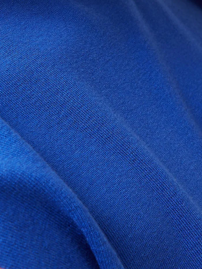 Jigsaw Silk Cotton Cap Sleeve Top Blue Women Shirts and Tops