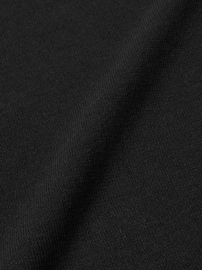 Jigsaw Silk Cotton Polo Jumper Black Women Knitwear and Cashmere