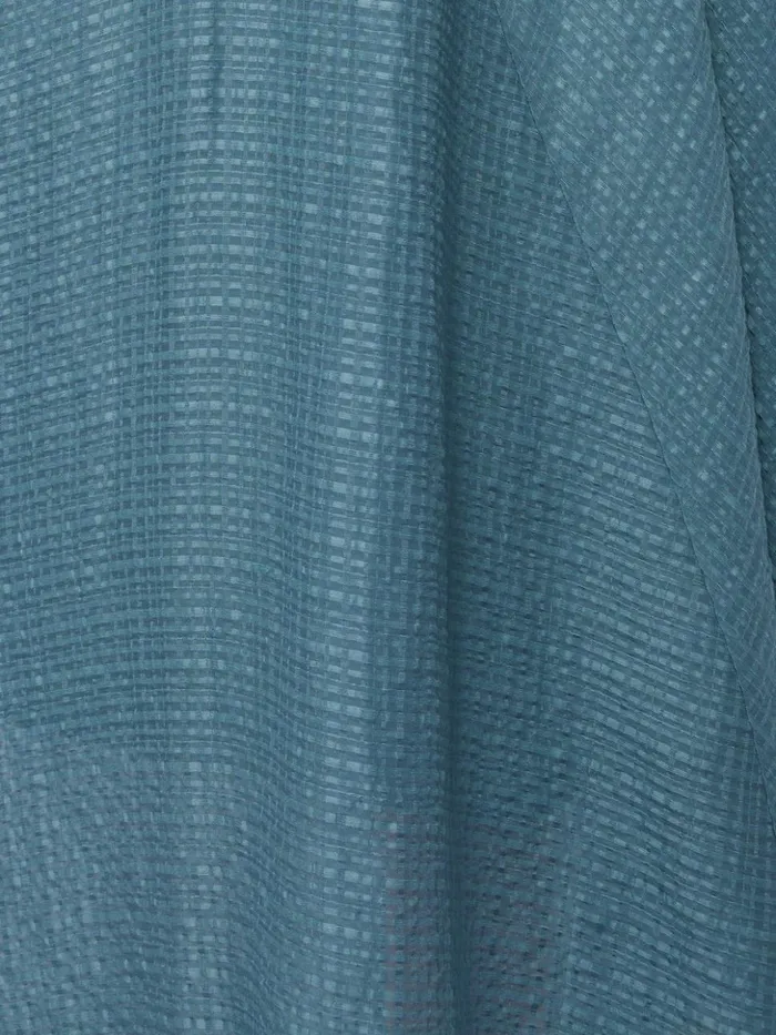 Jigsaw Silk Linen Gauze Maxi Dress Blue Women Dresses and Jumpsuits