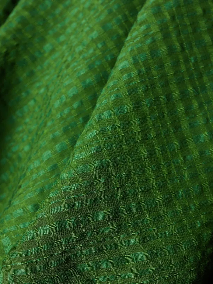 Jigsaw Silk Linen Gauze Midi Dress Green Women Dresses and Jumpsuits