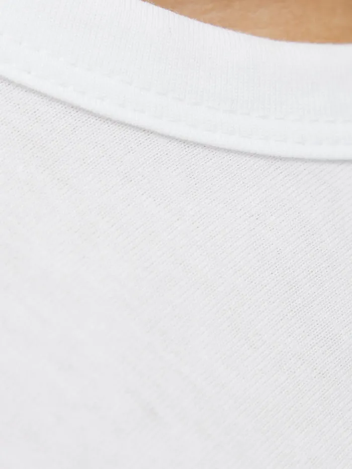Jigsaw Supima Cotton Long Sleeve Tee White Women Shirts and Tops