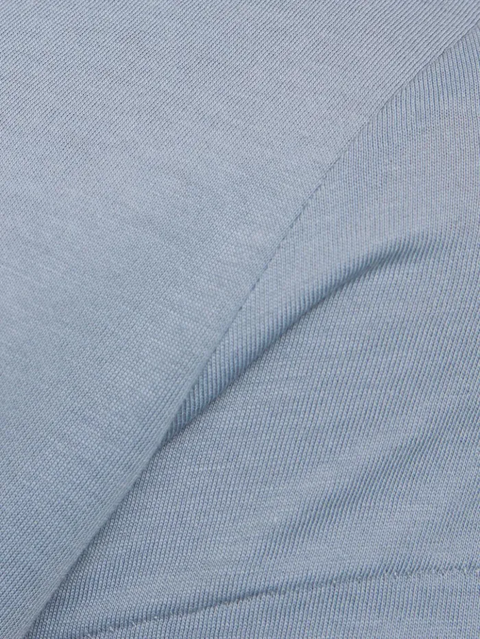 Jigsaw Supima Cotton Scoop Neck Tee Pale Blue Women Shirts and Tops