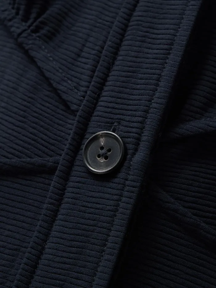 Jigsaw Textured Midi Shirt Dress Navy Women Dresses and Jumpsuits