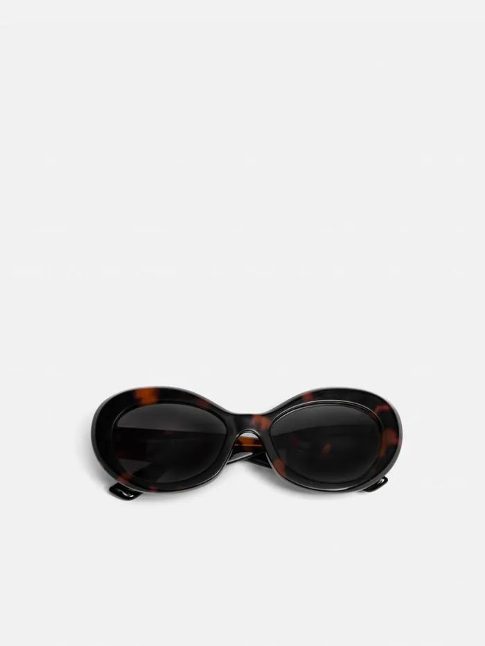 Jigsaw Upton Oval Sunglasses Tortoiseshell Women Sunglasses