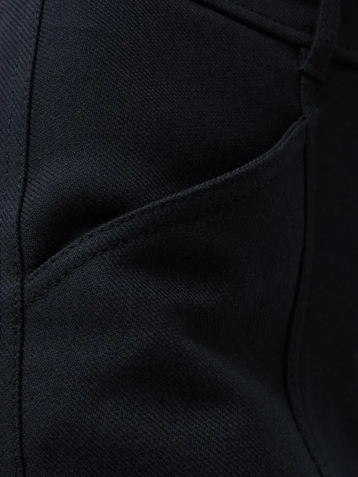 Jigsaw Wool Blend Cargo Trouser Navy Women Trousers